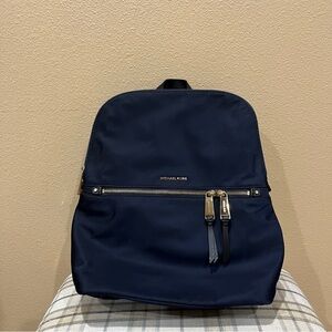 Michael Kors polly admiral slim backpack navy blue